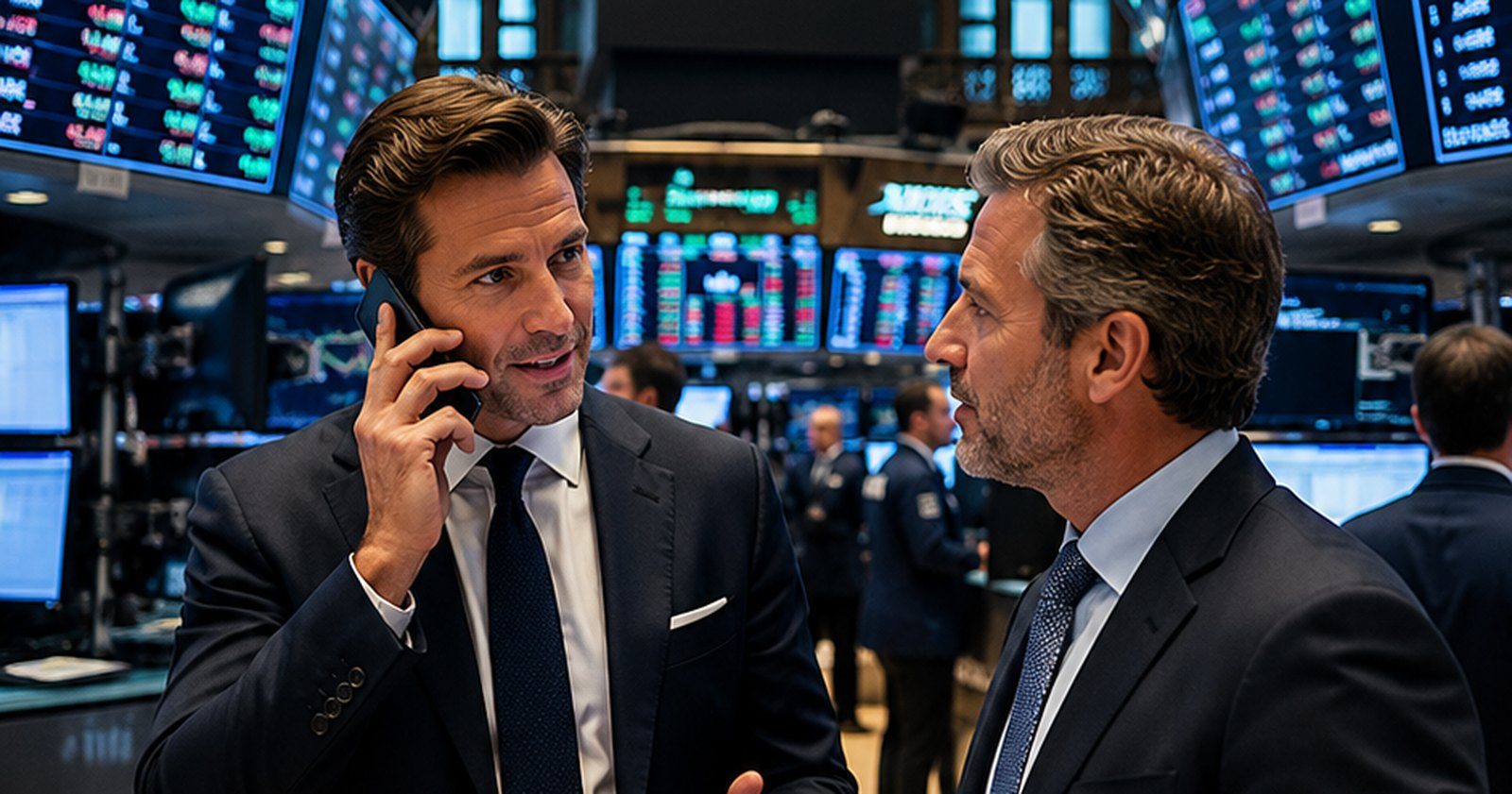 Asesor de Private Wealth en oficina corporativa